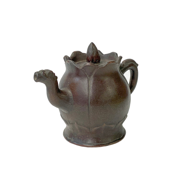 Black Dragon Shipiao Teapot, Flat Lid, Wuhui Heini Clay 180ml