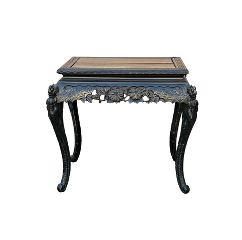 Chinese carved table 