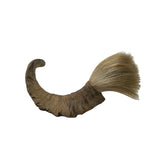 18" Rustic Natural Artistic Horn Shape Brush Accent Display ws4307S