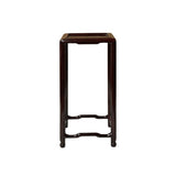 3.25" Reddish Brown Square Slim Legs Tall Wood Display Stand Easel ws4288CS