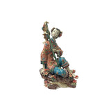 Chinese Oriental Porcelain Qing Style Dressing Fishing Lady Figure ws3687S