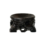 bws4006-stem-carving-dark-brown-wood-round-hollow-top-display-stand