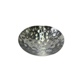 Artistic Hand Punch Marks Stainless Steel Display Oval Bowl Plate Tw005S