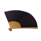 14.75" Chinese Handmade Heart Sutra Writing Theme Wood Paper Art Fan ws4098S