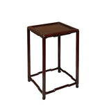 6.5" Reddish Brown Square Slim Legs Tall Wood Display Stand Easel ws4288AS