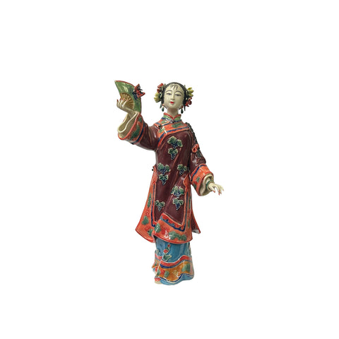 Chinese woman sculpture