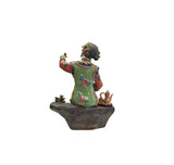 Chinese Porcelain Qing Style Dressing Tea Bird Lady Figure ws4049S