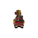 Handmade Red Small Ceramic Artistic Horse Figure Display Art ws3235S