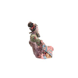 Chinese Porcelain Qing Style Dressing Blossom Tree Lady Figure ws4047S