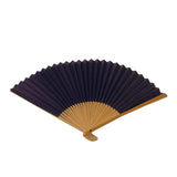 14.75" Chinese Handmade Heart Sutra Writing Theme Wood Paper Art Fan ws4098S