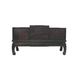 Chinese Rosewood Handmade Daybed Chaise Miniature Display Art ws4275S