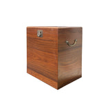 Natural Wood Handmade Rectangular Tall Storage Trunk Chest Box ws4472S