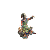 Chinese Porcelain Qing Style Dressing Tea Bird Lady Figure ws4049S