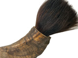 19" Rustic Natural Artistic Horn Shape Brush Accent Display ws4306S