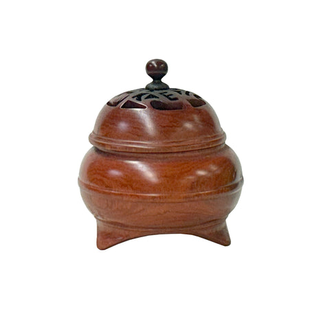 wood incense burner