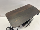 Chinese Rosewood Handmade Miniature Cycle Rickshaw Display Decor Art ws4090S