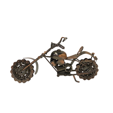 metal motorcycle model figure