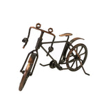 Copper Bronze Color Metal Mechanic Bicycle Display Art Figure ws2027S