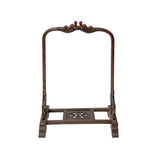 Chinese Wood RuYi Hanging Ring Display Stand - Miniature Easel ws2841S