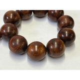 Chinese Huanghuali Rosewood Beads Hand Rosary Praying Bracelet ws2410S