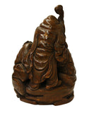 bamboo art - Chinese carving - people figure