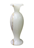 vase - stone vase- white vase