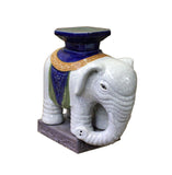 porcelain elephant statue