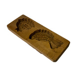 Vintage Wood Flower Fish Pattern Cake Soap Maker Mold Board ws2442S