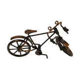 Copper Bronze Color Metal Mechanic Bicycle Display Art Figure ws2027S