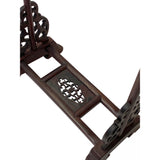 Chinese Wood RuYi Hanging Ring Display Stand - Miniature Easel ws2841S