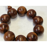 Chinese Huanghuali Rosewood Beads Hand Rosary Praying Bracelet ws2410S